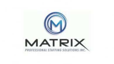 Matrix Professional Staffing Solutions Inc