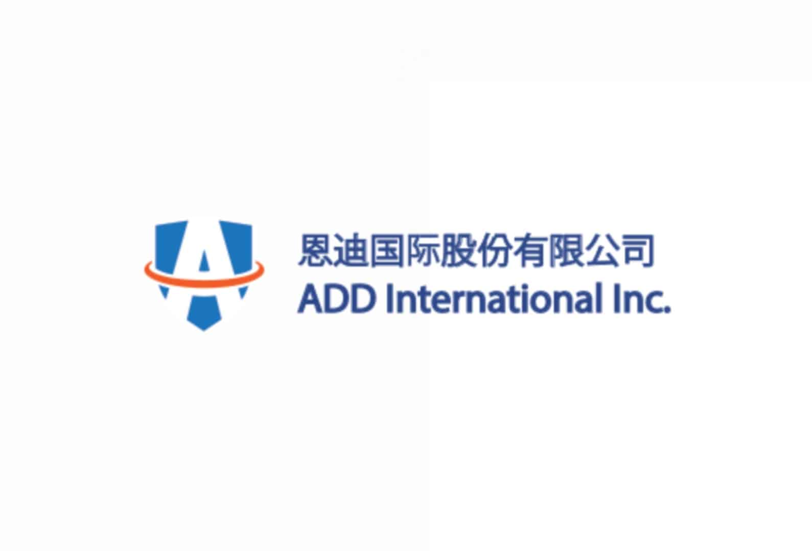 ADD INTERNATIONAL INC. logo