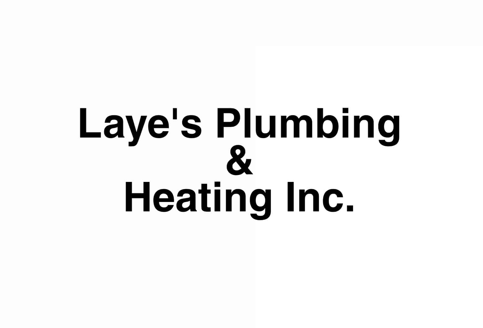 Laye’s Plumbing & Heating Inc. logo